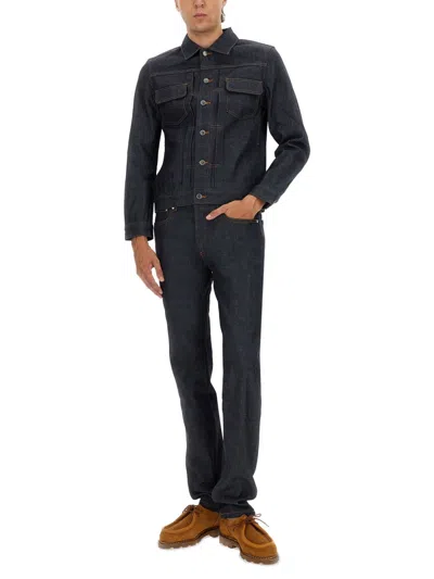 Apc A.p.c. Petit New Standard Jeans In Blue