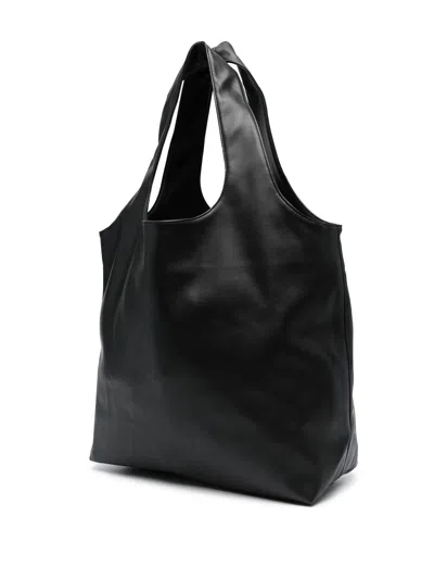 Apc A.p.c. Ninon Canvas Tote Bag In Black
