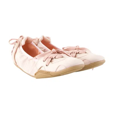 Acne Studios Bilaria Ballerinas In Pink