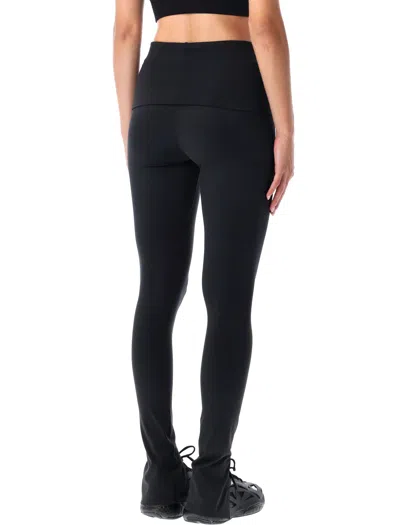Adidas By Stella Mccartney Truestrength Splitcuff Leggings In Black