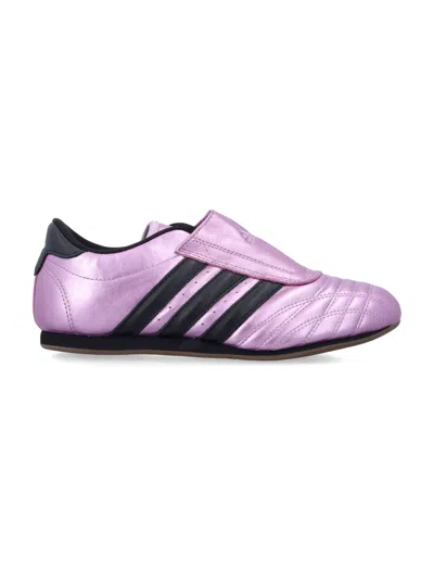 Adidas Originals Adidas Metallic Taekwondo Slip-on Shoes In Purple