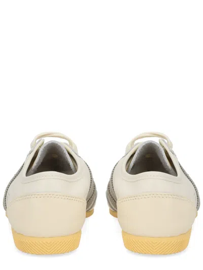 Adidas Originals Japan Decon W Perforated Suede-trimmed Leather Sneakers In Neutral