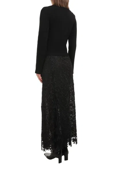 Alaïa Alaia Black Tight Jersey In Black