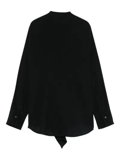 Alberto Biani Long Sleeve Top Ruffle Detail