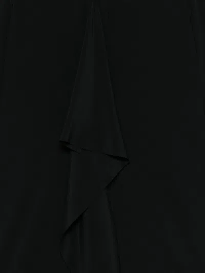 Alberto Biani Long Sleeve Top Ruffle Detail