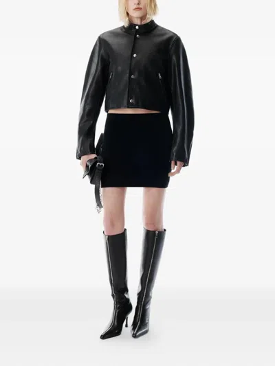 Alexander Wang Heeled Boot In Black