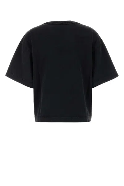 Alexander Wang Tshirt With Logo In Black
