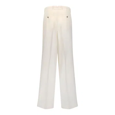 Ami Alexandre Mattiussi Ami High-waisted Light Wool Twill Trousers With Pleated Detailing In Brown