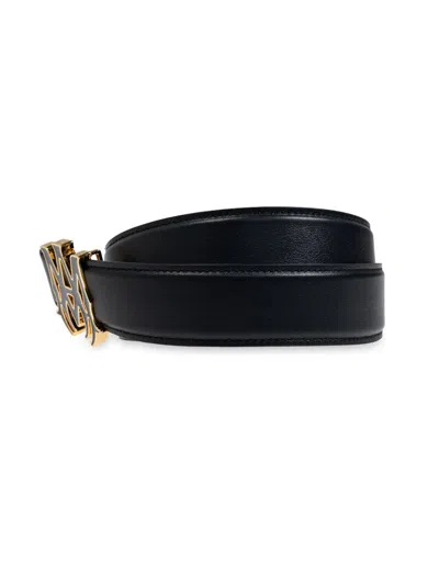 Amiri Core Logo Adjustable Belt In Black