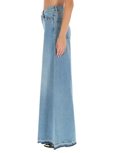 Amish Colette Rinse Jeans In Blue