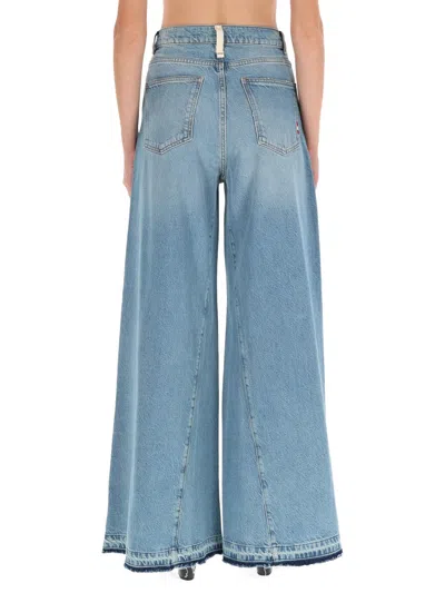 Amish Colette Rinse Jeans In Blue