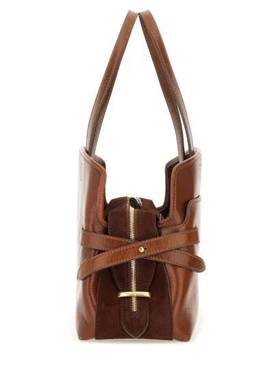 Anya Hindmarch Top Handle Shoulder Bag In Brown