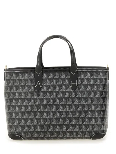 Anya Hindmarch I Am A Plastic Bag Tote Bag Xs In Black