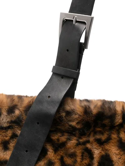 Apparis Esti Leopard Tote Bag In Multi