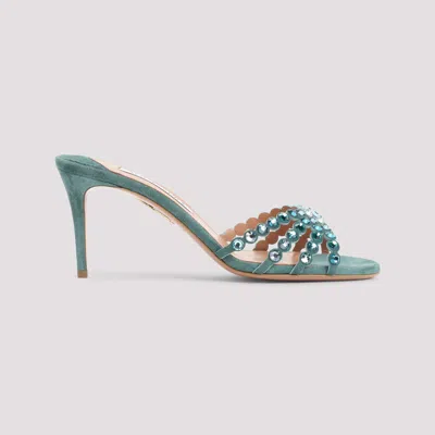 Aquazzura Tequila Mule In Blue