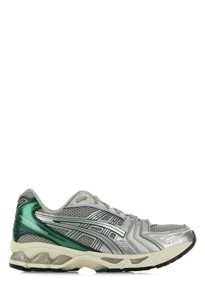 Asics Gel-kayano 14 Mesh Sneakers In Silver