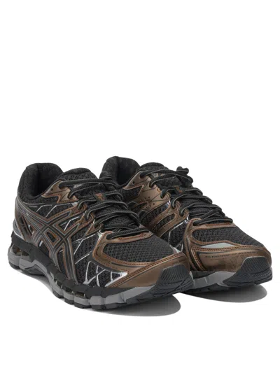 Asics Lightweight Sneakers With Breathable Mesh Upper In Black