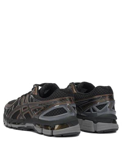 Asics Lightweight Sneakers With Breathable Mesh Upper In Black