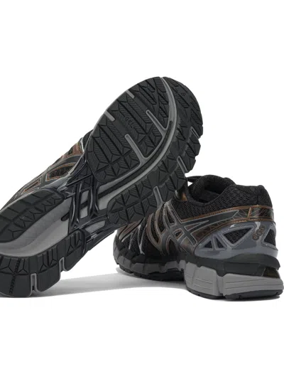 Asics Lightweight Sneakers With Breathable Mesh Upper In Black