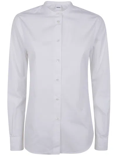 Aspesi "mod.5416" Icons Cotton Shirt In White