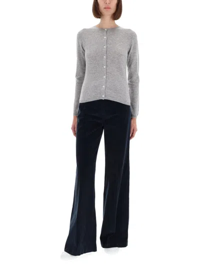 Aspesi Cashmere Cardigan In Gray