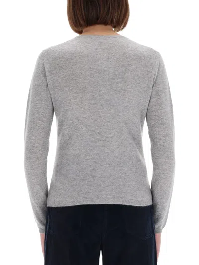 Aspesi Cashmere Cardigan In Gray