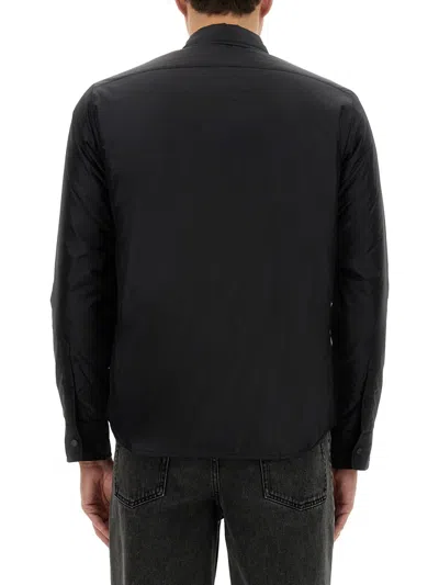 Aspesi Re-shirt Nylon Shirt Jacket In Black