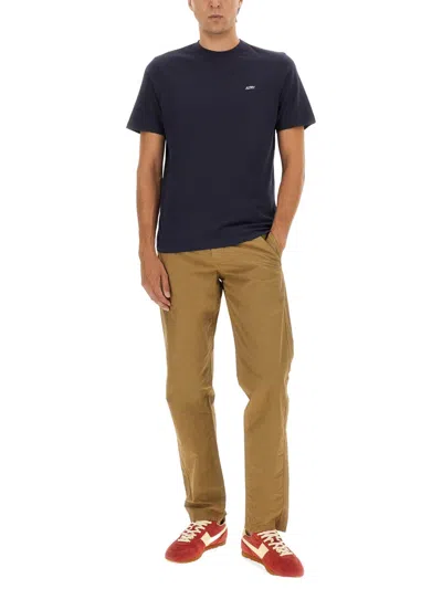 Autry T Shirt With Logo In Blue