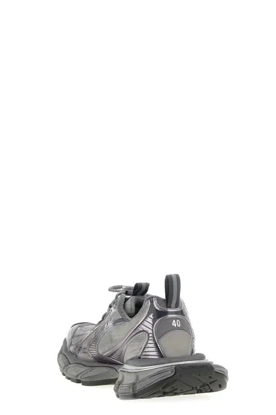 Balenciaga Men Grey Mesh And Polyurethane 3xl Sneakers In Multi