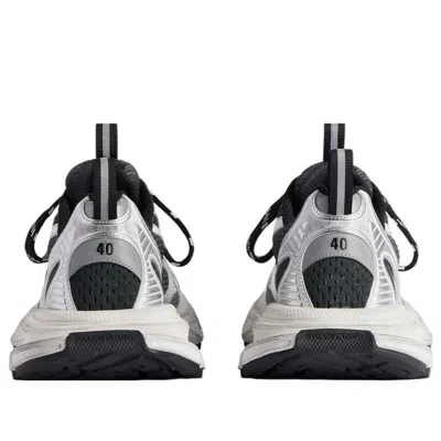Balenciaga Multicolor Mesh And Rubber 3xl Gradient Sneakers In Gray