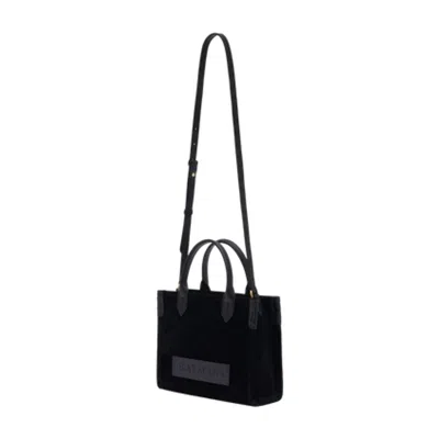 Balmain B-army Small Shopper Bag In Black