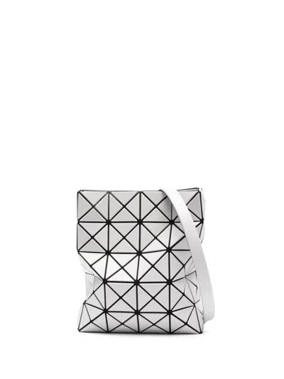 Bao Bao Issey Miyake Prism Matte Cross Body Bag In White
