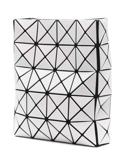 Bao Bao Issey Miyake Prism Matte Cross Body Bag In White