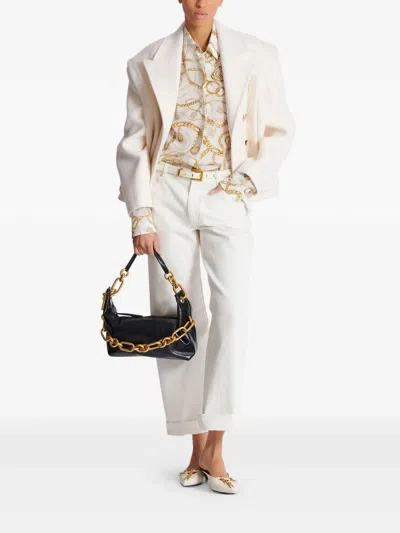 Balmain Printed Chains Long-sleeved Shirt