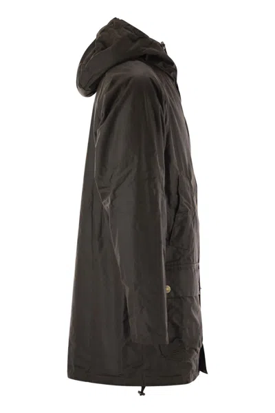 Barbour Bedale - Waxed Parka In Green