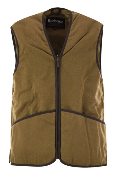 Barbour Warm Pile Waistcoat/zip-in Liner
