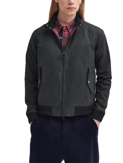Barracuta Baracuta X Barbour Porton Jacket In Black