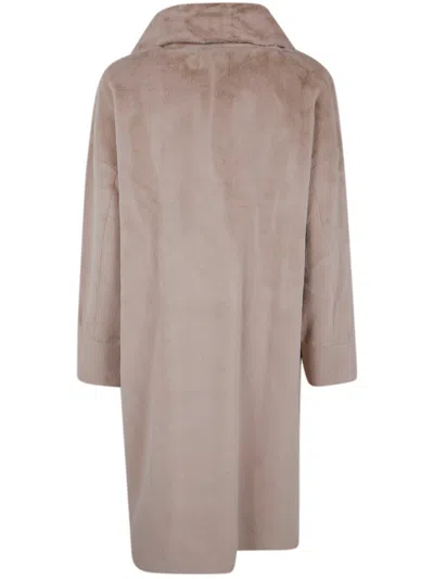 Betta Corradi Pocket Coat In Brown