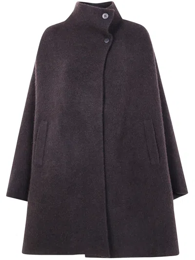 Boboutic Emporio Armani Logo Cotton Polo Shirt In Gray