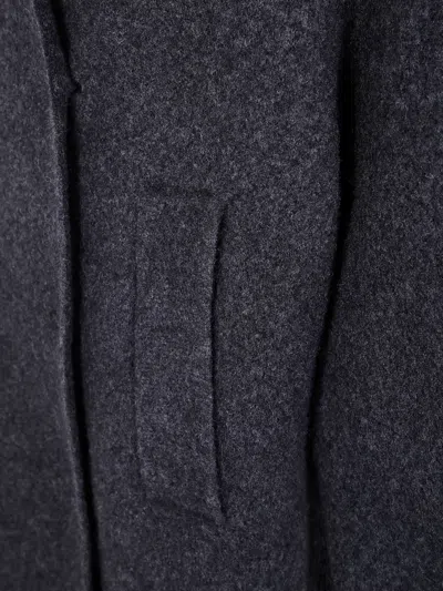 Boboutic Double Breasted Coat In Blue