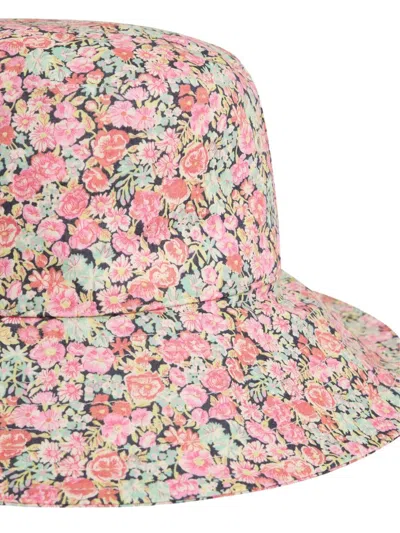 Bonpoint Kids Floral-print Faye Bucket Hat In Multi
