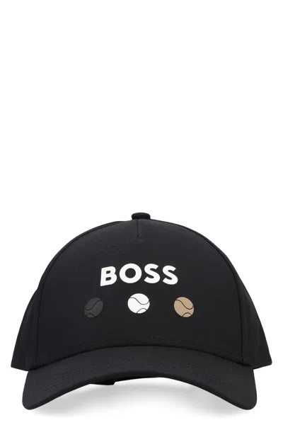 Hugo Boss Boss Baseball Cap With Logo In Black