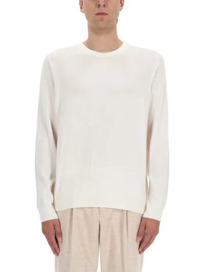 Hugo Boss Boss Cashmere Sweater In Neutral