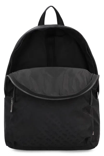 Hugo Boss Boss Technical Fabric Backpack In Black
