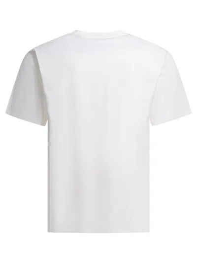Burberry Cotton T Shirt Featuring Front Logo Print In White