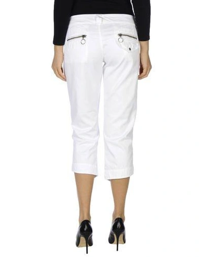 Shop Dondup 3/4-length Shorts In White