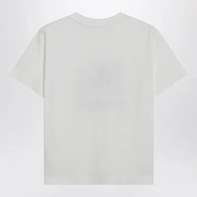 Burberry Equestrian Knight Design Cotton T-shirt In Animal Print