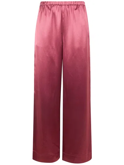 By Malene Birger "cabello" Wide Leg Trousers In Purple