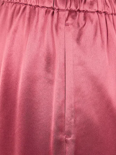 By Malene Birger "cabello" Wide Leg Trousers In Purple