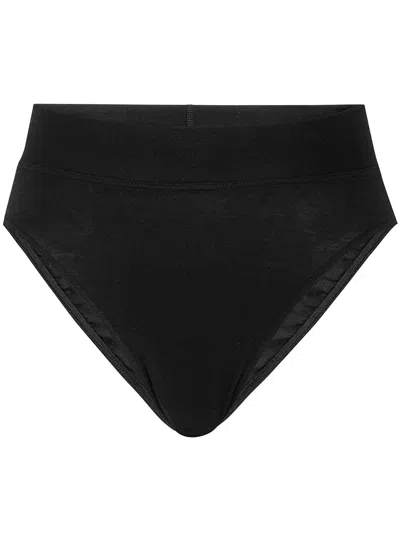 Calida Black Cotton Slip